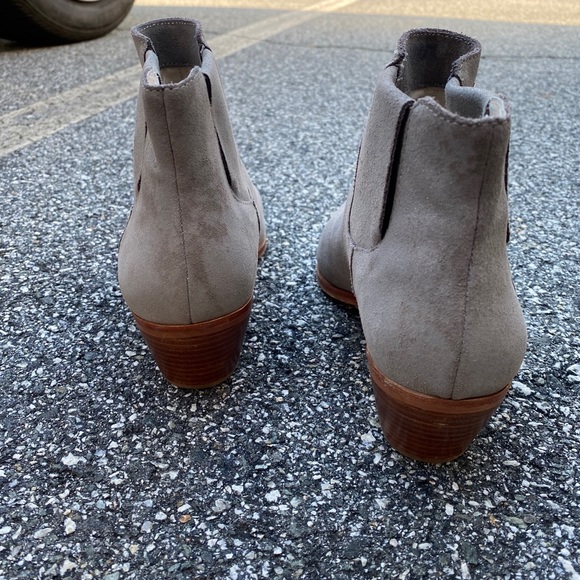 Sole Society Gray/Silver Booties - Picture 7 of 7